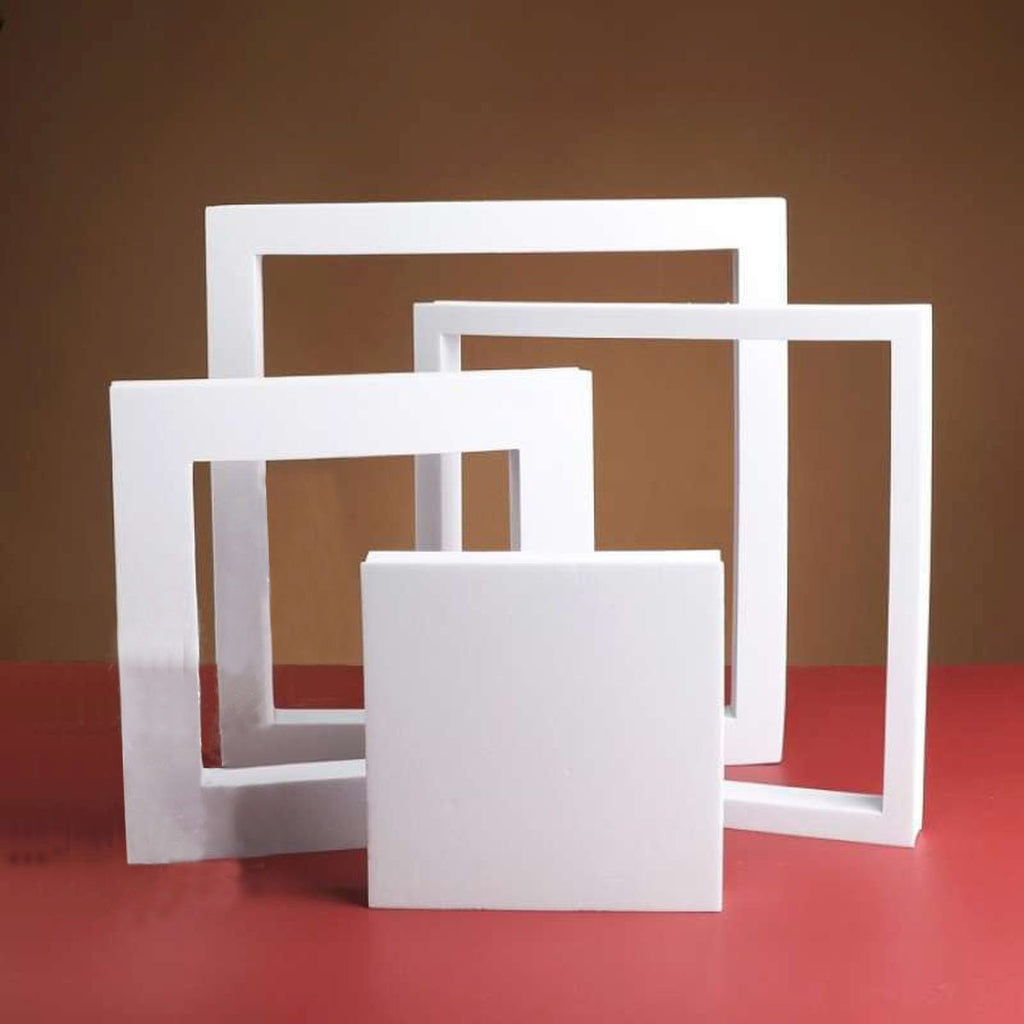 Square White Foam Photography Background Props Pack Of 4 Bulk