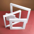Square White Foam Photography Background Props Pack Of 4 Bulk
