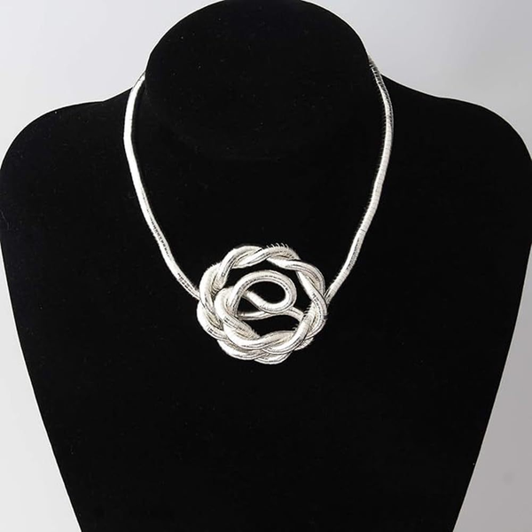 Wholesale Silver Plated Alloy Necklace For Women Secondary image