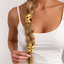 Chunky Knot Style Gold Plated Alloy Hair Accessories For Women Bulk