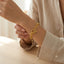 Luxury Gold Plated Chunky Oval Link Chain Toggle Clasp Bracelet Bulk