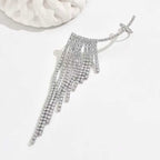 Bulk Gold Silver Plated CZ Anti Tarnish Copper Single Ear Cuff