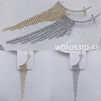 Bulk Gold Silver Plated CZ Anti Tarnish Copper Single Ear Cuff
