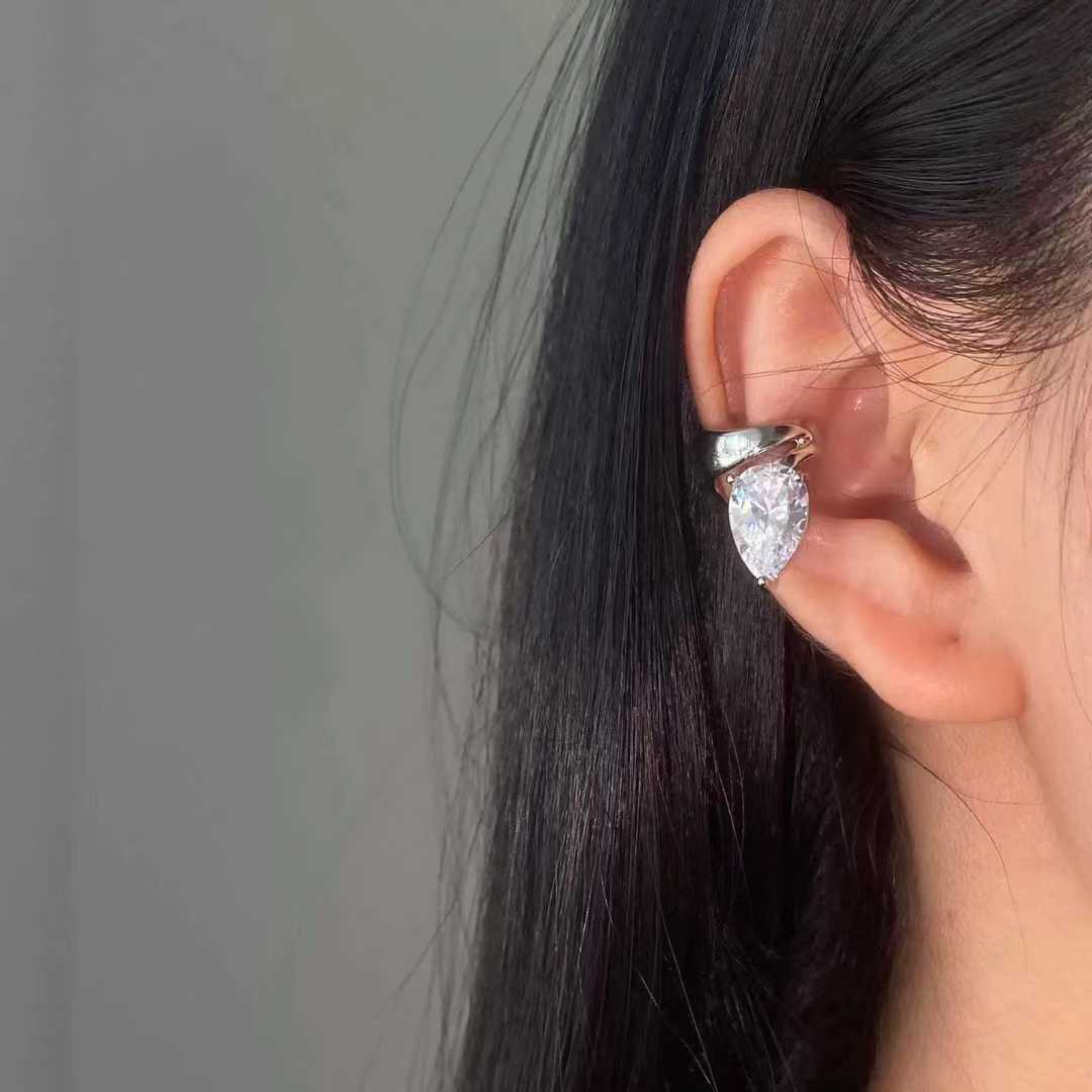 Bulk Gold Silver Plated CZAnti Tarnish Copper Single Ear Cuff