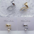 Bulk Gold Silver Plated CZAnti Tarnish Copper Single Ear Cuff