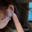 Bulk Butterfly Gold Silver CZ Anti Tarnish Copper Single Ear Cuff