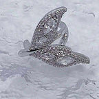 Bulk Wing Gold Silver Plated CZ Anti Tarnish Copper Single Ear Cuff
