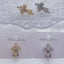 Bulk Cross Gold Silver Plated CZ Anti Tarnish Copper Single Ear Cuff