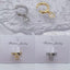 Bulk Lock Gold Silver Plated CZ Anti Tarnish Copper Single Ear Cuff