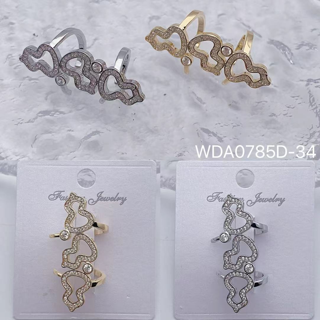 Bulk Stylish Gold Silver Plated CZ Anti Tarnish Copper Single Ear Cuff