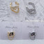 Bulk Chain Gold Silver Plated CZ Anti Tarnish Copper Single Ear Cuff
