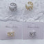Bulk Classic Crown Gold Silver CZ Anti Tarnish Copper Single Ear Cuff