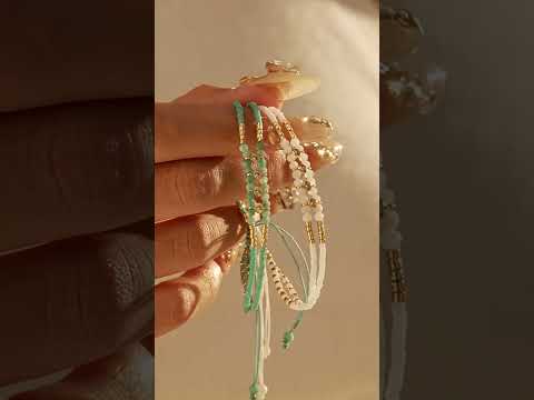 Multi Color Handmade Thread Style Gold Plated CZ Fabric Bracelet Bulk