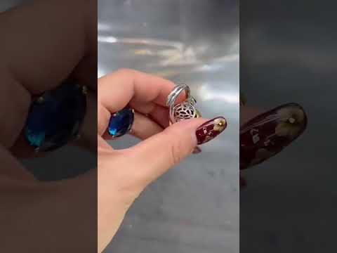 Classic Oval Gold Silver Plated CZ Copper Anti Tarnish Fancy Ring Bulk