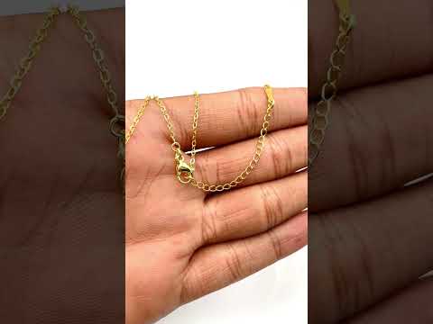 Shell Cubic Zirconia 18K Gold Anti Tarnish Pendant Chain Women Bulk