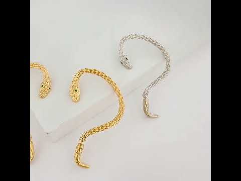 Luxury Wrap Gold Silver Plated Alloy Ear Cuff Earrings Bulk