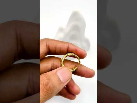 Screw Gold American Diamond Ring For Women Bulk