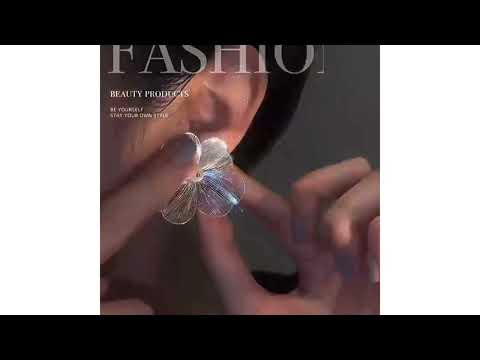 Wild Flower Glass Look Anti Tarnish Earring For Women Bulk