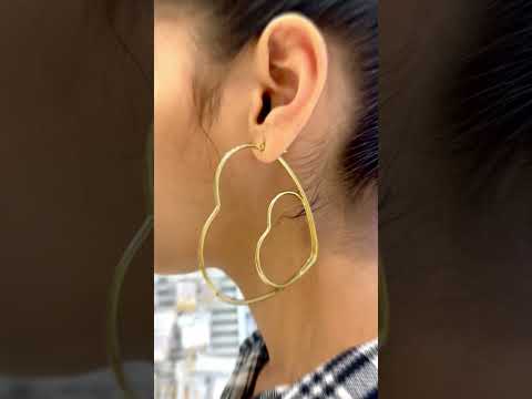 18K Gold Cubic Zirconia Anti Tarnish Dangler Earring For Women Bulk
