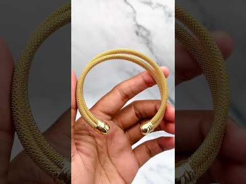 Mesh Cross Over Silver Anti Tarnish Cuff Bracelet For Women Bulk