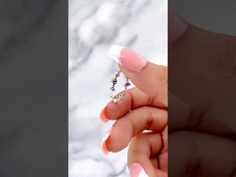 Rainbow Baguette CZ Crystal Multi Silver Anti Tarnish Ring Bulk