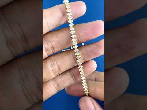 Solitaire Cubic Zirconia 18K Gold Anti Tarnish Necklace For Women