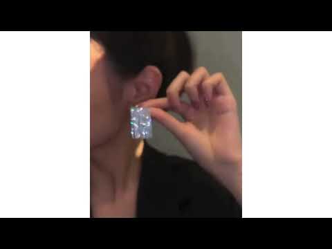 13 Tassels Cubic Zirconia Silver Anti Tarnish Earring For Women Bulk