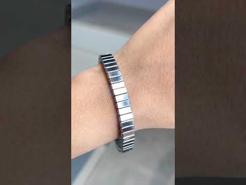 18K Gold Anti Tarnish Flexible Stackable Bracelet For Women Bulk