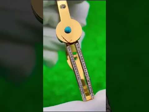 Turquoise Blue Evil Eye 18K Gold Stainless Steel Openable Kada Bracelet for Women