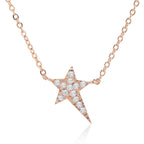 Brass 18K Rose Gold Star Motif Pendant For Women Bulk