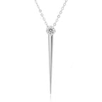Brass 18K Rose Gold Solitaire Jave line Pendant For Women Bulk