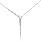 Brass 18K Rose Gold Minimalist Y Necklace For Women Bulk