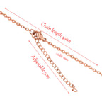 Copper Rose Gold Link Chain For Women Bulk