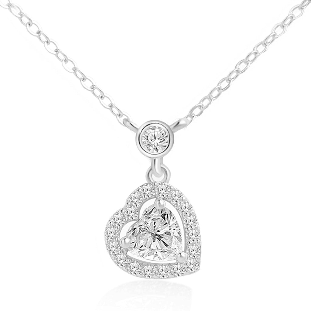 Brass 18K Rose Gold St Valentine Heart Pendant For Women Bulk