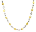 Classic Oval Links Gold And Silver Stainless Steel Chain For Men Bulk
