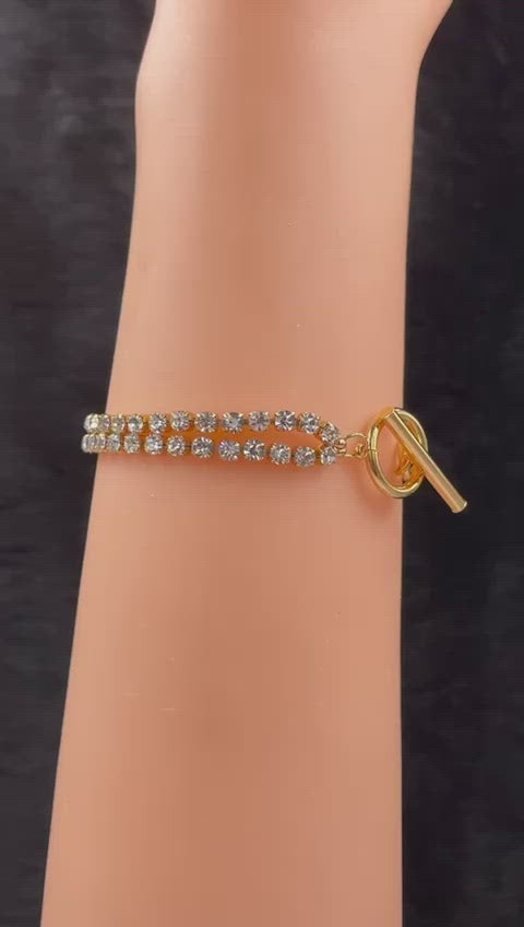 Gold Stainless Steel Chain Bracelet For Women Bulk