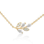 Brass 18K Rose Gold Marquise Vine Pendant For Women Bulk