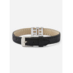 Be Kind CZ Leather Copper Black Gold Wrist Band Bracelet Bulk