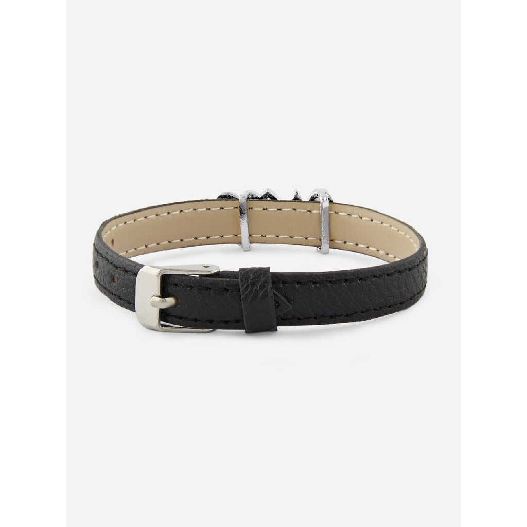 Love Cubic Zirconia Leather Copper Black Gold Wrist Band Bracelet Bulk