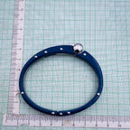 Toughened Fibre Neon Navy Blue Rubber Stainless Steel Bracelet Bulk