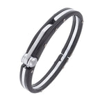 316L Stainless Steel Black Plated Openable Kada For Men Bulk