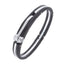 316L Stainless Steel Black Plated Openable Kada For Men Bulk