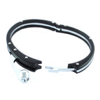 316L Stainless Steel Black Plated Openable Kada For Men Bulk