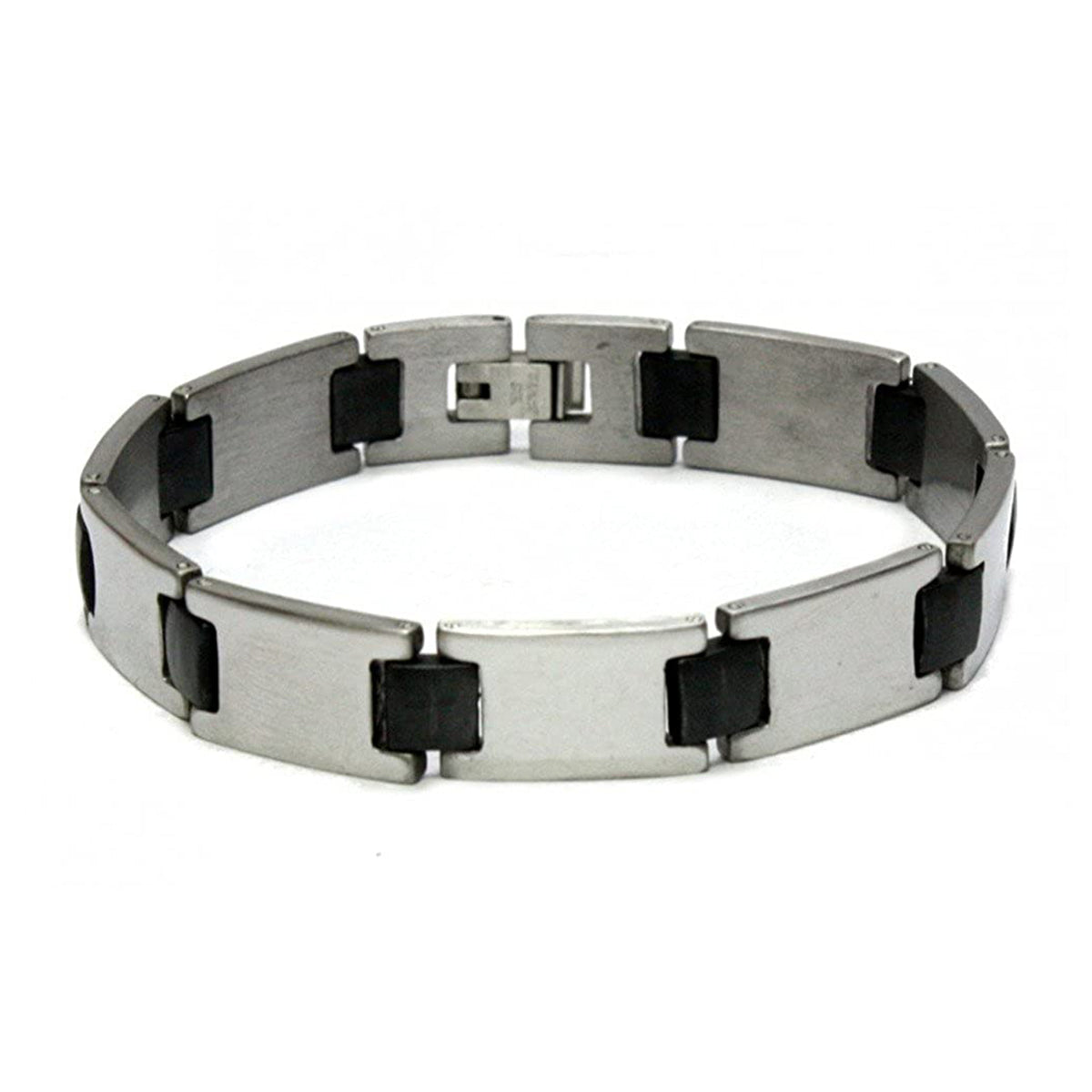 Tungsten Stainless Steel Carbide Ceramic Finish Link Bracelet Bulk