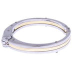 Two Tone 316L Stainless Steel Oval Super Fit Macho Kada For Men Bulk