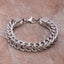 Tungsten Stainless Steel Carbide Ceramic Black Bio Magnetic Bracelet For Men
