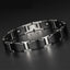 Tungsten Carbide Ceramic Black Bio Magnetic Bracelet For Men Bulk