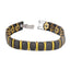 Tungsten Carbide Gold Plated Black Ceramic Bio Magnetic Bracelet Bulk