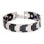 Tungsten Carbide Black Grey Bio Magnetic Men Bracelet For Men Bulk