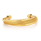 Gold Plated Mesh Cuff Kada Bracelet Bangle For Men Bulk